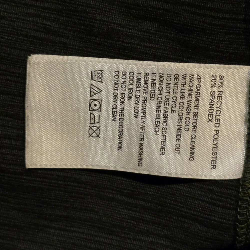 Tommy Bahama IslandZone 14 Zip Pullover Men's XXXL Black Performance Stretch